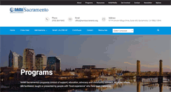 Desktop Screenshot of namisacramento.org